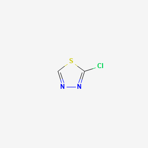 2-CHLORO-1,3,4-THIADIAZOLE structure, CAS 52819-57-5