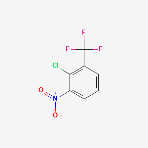 2-CHLORO-1-NITRO-3-(TRIFLUOROMETHYL)BENZENE structure, CAS 39974-35-1