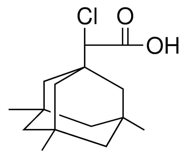 2-CHLORO-2-(3,5,7-TRIMETHYLADAMANTAN-1-YL)ACETIC ACID structure, CAS 16668-45-4