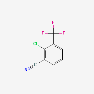 2-CHLORO-3-(TRIFLUOROMETHYL)BENZONITRILE structure, CAS 62584-32-1