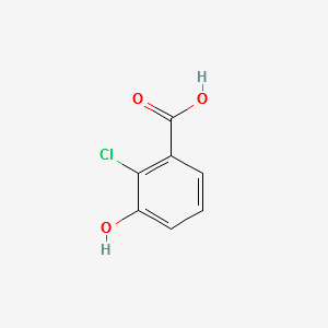 2-CHLORO-3-HYDROXYBENZOIC ACID structure, CAS 51786-10-8