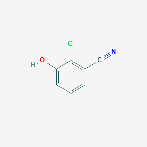 2-CHLORO-3-HYDROXYBENZONITRILE structure, CAS 51786-11-9