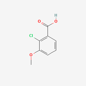 2-CHLORO-3-METHOXYBENZOIC ACID structure, CAS 33234-36-5