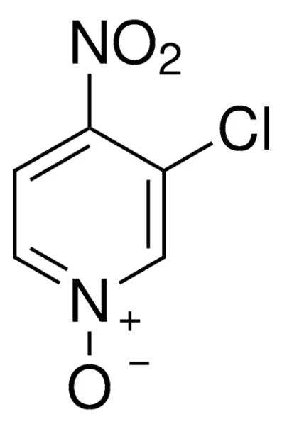 2-CHLORO-3-METHYL-4-NITROPYRIDINE 1-OXIDE structure, CAS 60323-95-7