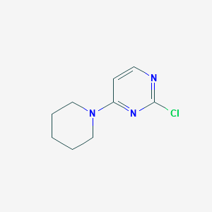 2-CHLORO-4-(PIPERIDIN-1-YL)PYRIMIDINE structure, CAS 5429-00-5