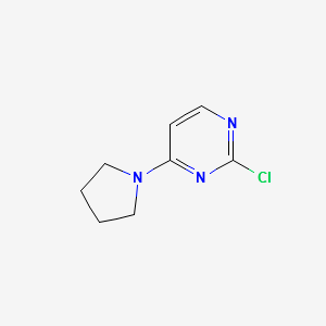 2-CHLORO-4-(PYRROLIDIN-1-YL)PYRIMIDINE structure, CAS 35691-20-4