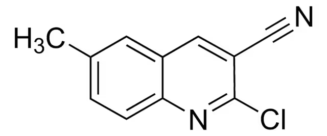 2-CHLORO-4-METHYLQUINOLINE-3-CARBONITRILE structure, CAS 101617-94-1