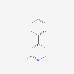 2-CHLORO-4-PHENYLPYRIDINE structure, CAS 42260-39-9