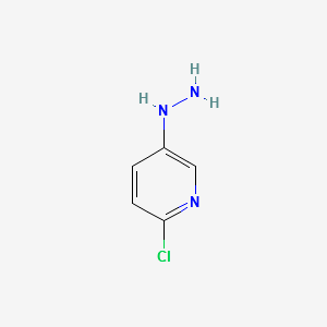 2-CHLORO-5-HYDRAZINYLPYRIDINE structure, CAS 145934-89-0