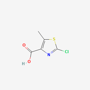 2-CHLORO-5-METHYLTHIAZOLE-4-CARBOXYLIC ACID structure, CAS 1194374-24-7