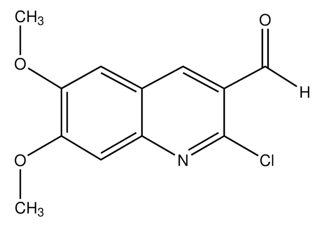 2-CHLORO-6,7-DIMETHOXY-3-QUINOLINECARBONITRILE structure, CAS 93299-56-0