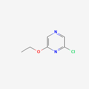 2-CHLORO-6-ETHOXYPYRAZINE structure, CAS 136309-02-9