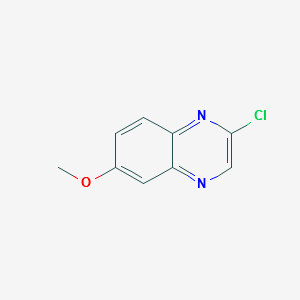 2-CHLORO-6-METHOXYQUINOXALINE structure, CAS 55687-11-1
