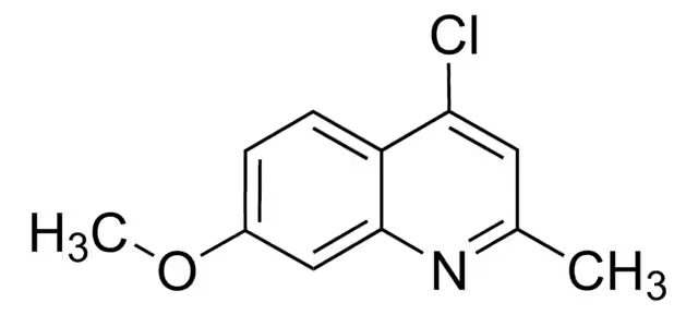 2-CHLORO-7-METHOXY-4-METHYLQUINOLINE structure, CAS 97892-67-6