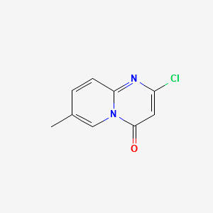 2-CHLORO-7-METHYL-4H-PYRIDO[1,2-A]PYRIMIDIN-4-ONE structure, CAS 17326-18-0