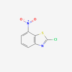 2-CHLORO-7-NITROBENZO[D]THIAZOLE structure, CAS 2942-22-5