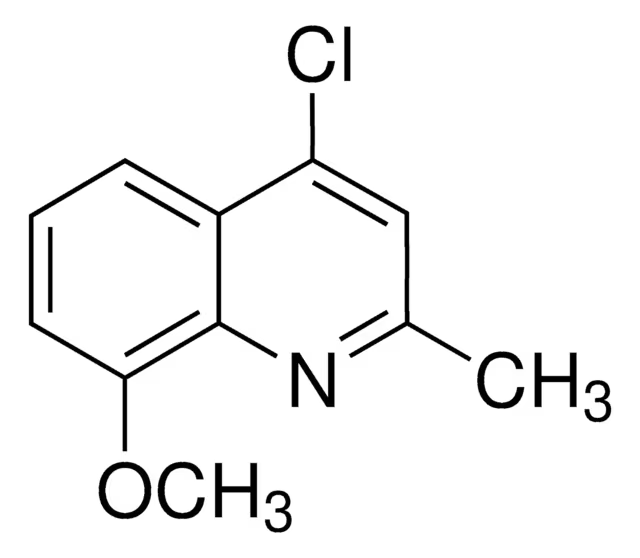 2-CHLORO-8-METHOXY-4-METHYLQUINOLINE structure, CAS 89445-80-7
