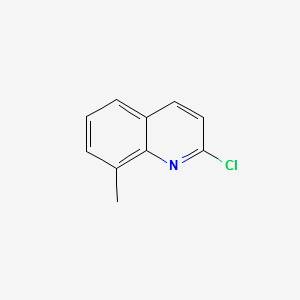 2-CHLORO-8-METHYLQUINOLINE structure, CAS 4225-85-8