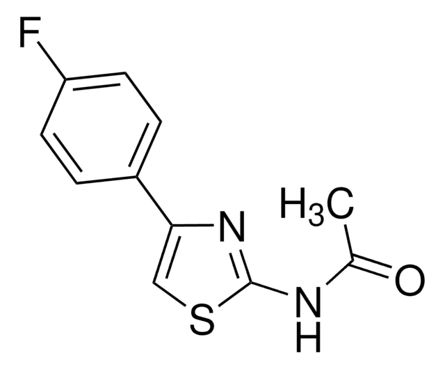 2-CHLORO-N-(4-(4-FLUOROPHENYL)THIAZOL-2-YL)ACETAMIDE structure, CAS 83558-09-2