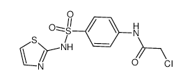 2-CHLORO-N-(4-(N-(THIAZOL-2-YL)SULFAMOYL)PHENYL)ACETAMIDE structure, CAS 104246-27-7