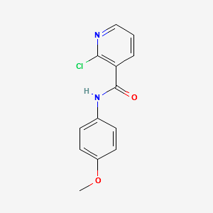 2-CHLORO-N-(4-METHOXYPHENYL)NICOTINAMIDE structure, CAS 56149-30-5