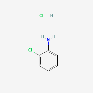 2-CHLOROANILINE HYDROCHLORIDE structure, CAS 137-04-2