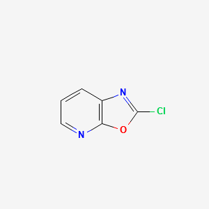 2-CHLOROOXAZOLO[5,4-B]PYRIDINE structure, CAS 159870-95-8
