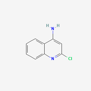 2-CHLOROQUINOLIN-4-AMINE structure, CAS 80947-25-7
