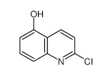 2-CHLOROQUINOLIN-5-OL structure, CAS 124467-35-2