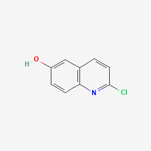 2-CHLOROQUINOLIN-6-OL structure, CAS 577967-89-6