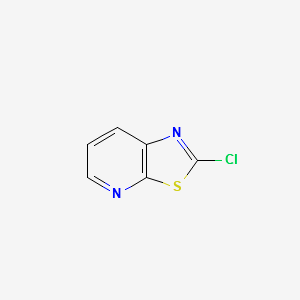 2-CHLOROTHIAZOLO[5,4-B]PYRIDINE structure, CAS 91524-96-8