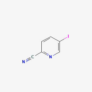 2-CYANO-5-IODOPYRIDINE structure, CAS 41960-47-8