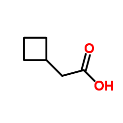 2-CYCLOBUTYLACETIC ACID structure, CAS 6540-33-6