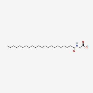 2-DOCOSANAMIDOACETIC ACID structure, CAS 14246-59-4