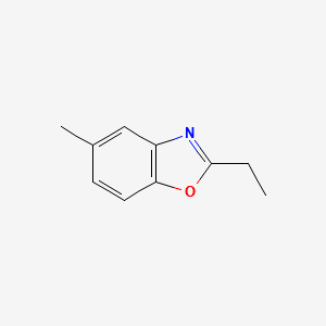 2-ETHYL-5-METHYLBENZO[D]OXAZOLE structure, CAS 20514-29-8