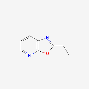 2-ETHYLOXAZOLO[5,4-B]PYRIDINE structure, CAS 856990-30-2