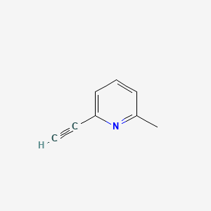 2-ETHYNYL-6-METHYLPYRIDINE structure, CAS 30413-58-2