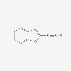 2-ETHYNYLBENZOFURAN structure, CAS 39165-03-2