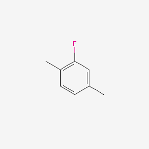 2-FLUORO-1,4-DIMETHYLBENZENE structure, CAS 696-01-5
