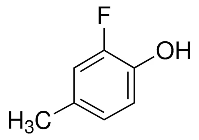 2-FLUORO-4-METHYLPHENOL structure, CAS 452-81-3