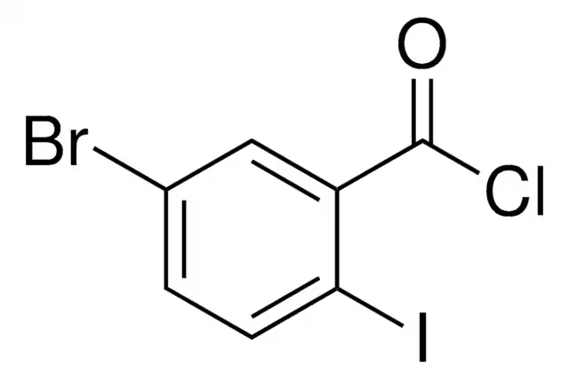 2-FLUORO-5-IODOBENZOYL CHLORIDE structure, CAS 186584-73-6