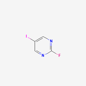 2-FLUORO-5-IODOPYRIMIDINE structure, CAS 697300-79-1