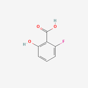 2-FLUORO-6-HYDROXYBENZOIC ACID structure, CAS 67531-86-6