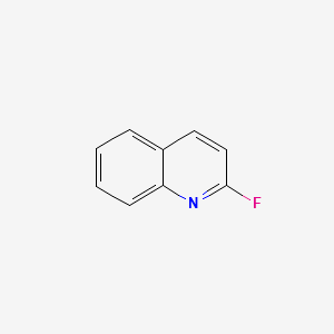 2-FLUOROQUINOLINE structure, CAS 580-21-2