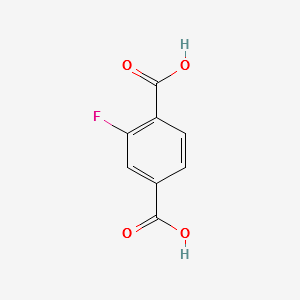 2-FLUOROTEREPHTHALIC ACID structure, CAS 3906-87-4