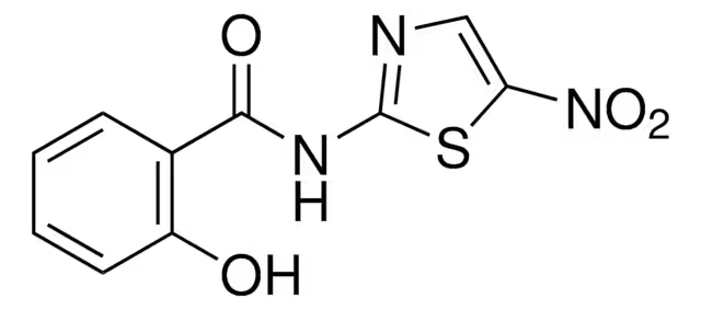 2-HYDROXY-N-(5-NITROTHIAZOL-2-YL)BENZAMIDE structure, CAS 173903-47-4