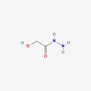 2-HYDROXYACETOHYDRAZIDE structure, CAS 3530-14-1