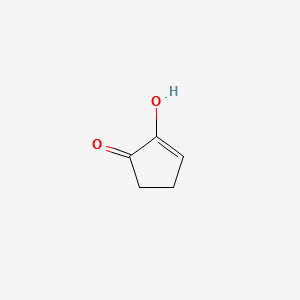 2-HYDROXYCYCLOPENT-2-EN-1-ONE structure, CAS 10493-98-8