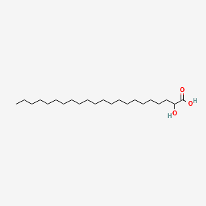 2-HYDROXYDOCOSANOIC ACID structure, CAS 13980-14-8