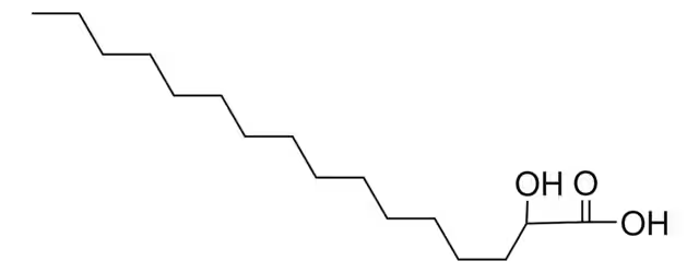 2-HYDROXYHEXADECANOIC ACID structure, CAS 764-67-0